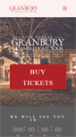 Mobile Screenshot of granburycandlelighttour.com